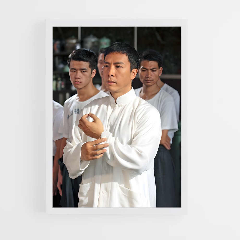 Poster Ip Man en Action – affiche Kung Fu (vue 3)